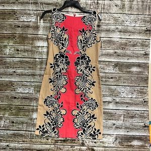 London Times•women's zippered shift dress